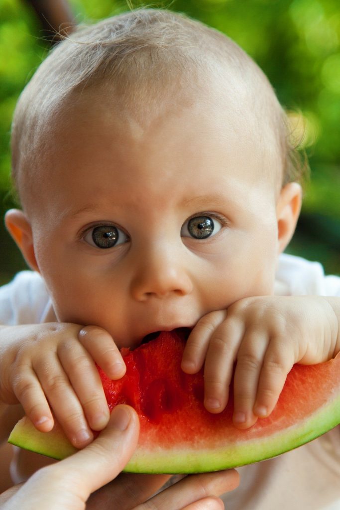 Baby Led Weaning (BLW) Comida Para Comer Del Bebé Fotos, retratos